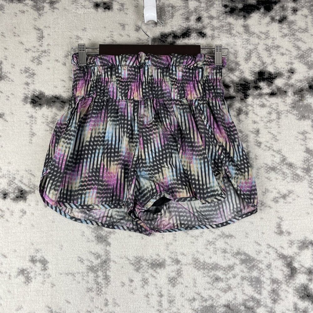 Free People Movement The Way Home Shorts Womens Size Medium Geometric Colorful‎